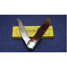 Remington 1990 Shotgun Commemorative Delrin Folding Hunter Knife - NIB Remington 1990 Shotgun Commemorative Delrin Folding Hunter Knife - NIB