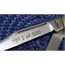 Blue Grass USA Wood BG-10 Stockman Knife 10Th Edition Blue Grass Commemorative Blue Grass USA Wood BG-10 Stockman Knife 10Th Edition Blue Grass Commemorative