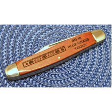 Blue Grass USA Wood BG-10 Stockman Knife 10Th Edition Blue Grass Commemorative Blue Grass USA Wood BG-10 Stockman Knife 10Th Edition Blue Grass Commemorative