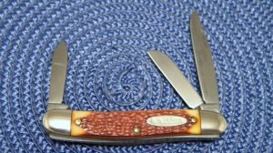 John Primble Belknap, Inc. Delrin 74BJ Big John Stockman Knife