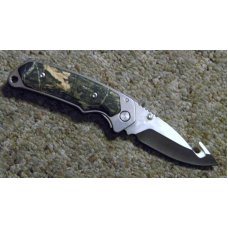 Buck USA 278 Camo Alpha Hunter Linerlock Knife c.2007 - NIB Buck USA 278 Camo Alpha Hunter Linerlock Knife c.2007 - NIB