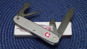 Wenger Delemont Switzerland Stainless Silver Alox 