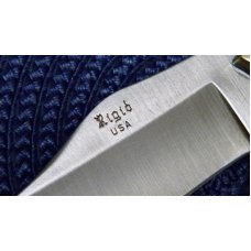 Rigid USA R9 Apache Wood Folding Lockback Knife & Pouch Rigid USA R9 Apache Wood Folding Lockback Knife & Pouch