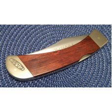 Case XX SS USA 7 Dot (1983) Wood New Grind Pro-Lock I Folding Lockback Knife Case XX SS USA 7 Dot (1983) Wood New Grind Pro-Lock I Folding Lockback Knife