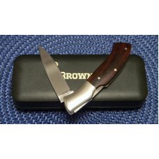 Browning Japan Model 305 Wood Lockback Knife - NIB Browning Japan Model 305 Wood Lockback Knife - NIB