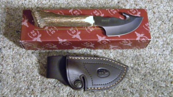 Muela MM Spain RUKO Whitetail-8S Stag Skinner Fixed Blade Sheath Knife - NIB Muela MM Spain RUKO Whitetail-8S Stag Skinner Fixed Blade Sheath Knife - NIB