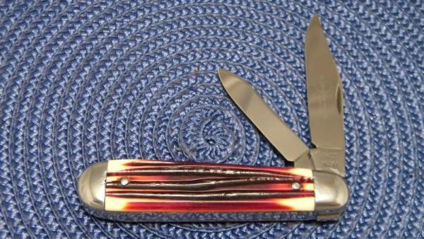 Bowen Knife Atlanta USA (Queen #65) Aluminum Frame Imit. Winterbottom Bone Jack Knife Bowen Knife Atlanta USA (Queen #65) Aluminum Frame Imit. Winterbottom Bone Jack Knife