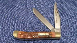 Camillus New York USA Delrin 22LR2 1993 Rimfire Classic Slimline Trapper Knife