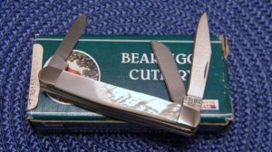 Bear MGC USA Pearl Little Stockman Knife - NIB