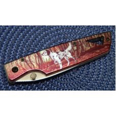 Buck USA 175 English Setter Linerlock Knife c.2000 - NIB Buck USA 175 English Setter Linerlock Knife c.2000 - NIB