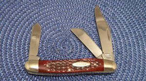 Case XX USA 4 Dot (1976) Bone 6347 HP Stockman Knife