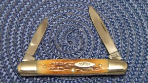 Case XX Stainless USA 10 Dot (1970) Stag 05263 Eisenhower Knife