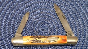 Case XX Stainless USA 1965-69 Stag 05263 Eisenhower Knife