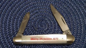Case XX Stainless USA 2 Dot (1978) Pearl 82079 1/2 Sleeveboard Pen Knife 