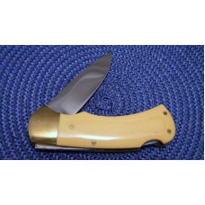 Puma Germany Stainless Micarta 715 4 Star Lockback Knife c.1986 - NIB Puma Germany Stainless Micarta 715 4 Star Lockback Knife c.1986 - NIB