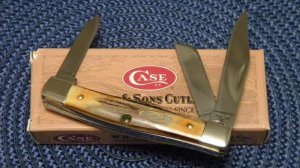 Case XX SS USA 4 Dot (1986) Stag 53032 SSP Stockman Knife - NIB