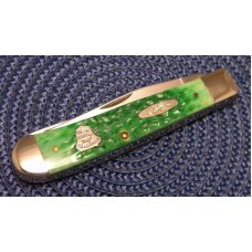Case XX USA 2003 Green Bone 6254 SS Case Christmas 2002 Trapper Knife - NIB Case XX USA 2003 Green Bone 6254 SS Case Christmas 2002 Trapper Knife - NIB