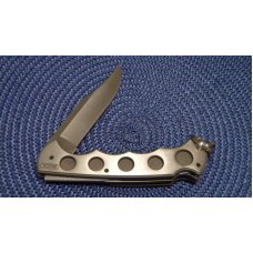 Buck 186 USA PAT. PEND. Titanium Lockback Knife c.1987 Buck 186 USA PAT. PEND. Titanium Lockback Knife c.1987