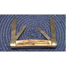 Carl Schlieper Solingen Germany 56-DS Stag German Eye Congress Knife Carl Schlieper Solingen Germany 56-DS Stag German Eye Congress Knife