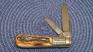 Bulldog Brand Solingen Germany 1986 Stag English Steel 
