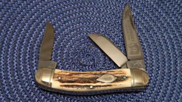 Bulldog Brand Solingen Germany 1984 Stag Bulldog Brand Solingen Germany 1984 Stag