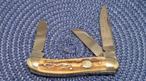 S&D Cut. Co. (Bulldog Brand) Solingen Germany 1984 Stag 