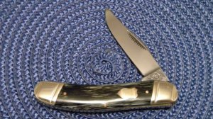 Bulldog Brand Solingen Germany Celluloid 1 Blade Sowbelly Knife