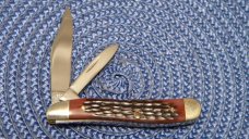 Case XX USA 4 Dot (1976) Delrin 6220 Peanut Knife Case XX USA 4 Dot (1976) Delrin 6220 Peanut Knife