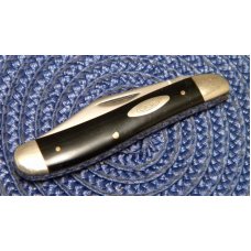 Case XX USA 1965-69 Slick Black 2220 Peanut Knife Case XX USA 1965-69 Slick Black 2220 Peanut Knife