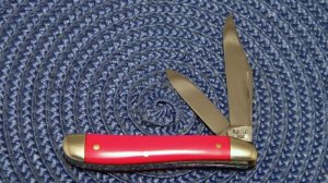 Case XX 1940-64 Customized Red 6220 Peanut Knife