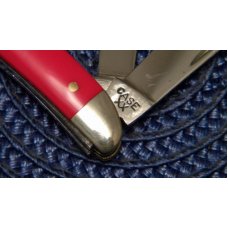 Case XX 1940-64 Customized Red 6220 Peanut Knife Case XX 1940-64 Customized Red 6220 Peanut Knife