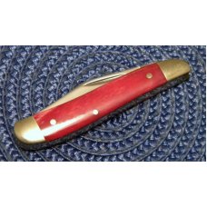 Case XX USA 1 Dot (1979) Smooth Red Bone SR6220 Peanut Knife Case XX USA 1 Dot (1979) Smooth Red Bone SR6220 Peanut Knife