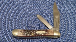 Case XX USA 5 Dot (1975) Delrin 6220 Etched Peanut Knife