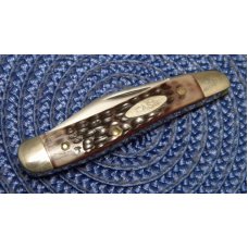 Case XX USA 5 Dot (1975) Delrin 6220 Etched Peanut Knife Case XX USA 5 Dot (1975) Delrin 6220 Etched Peanut Knife