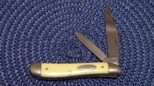Case XX  USA (Small Stamp) 1965-69 Yellow 3220 Peanut Knife