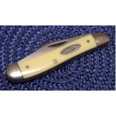 Case XX USA 10 Dot (1970) Yellow 3220 Peanut Knife Case XX USA 10 Dot (1970) Yellow 3220 Peanut Knife