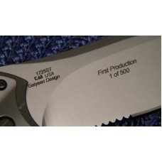 Kershaw USA 1725ST Junk Yard Dog Folding Tactical Linerlock Knife c.March 2007
