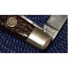 Bluegrass Belknap Louisville (Rare Stamp) 5517 Bone Big Congress Knife
