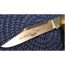 John Primble Belknap HDW & MFG Co. 4995 Bone 2 Blade Stockman Knife - c.1940-1968 John Primble Belknap HDW & MFG Co. 4995 Bone 2 Blade Stockman Knife - c.1940-1968