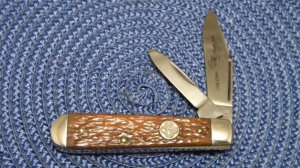 Bluegrass Belknap Louisville (Rare Stamp) 4952 Bone Jack Knife