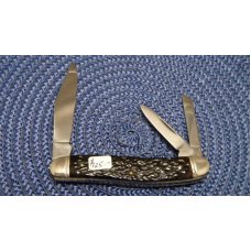 John Primble Belknap HDW & MFG Co. 5264 Bone Split Backspring Whittler Knife - c.1940-1968 John Primble Belknap HDW & MFG Co. 5264 Bone Split Backspring Whittler Knife - c.1940-1968