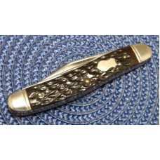 John Primble Belknap HDW & MFG Co. 5264 Bone Split Backspring Whittler Knife - c.1940-1968 John Primble Belknap HDW & MFG Co. 5264 Bone Split Backspring Whittler Knife - c.1940-1968