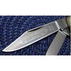 Boker Solingen Germany Tree Brand Classic Bone 7588 Stockman Knife c..1970's - NIB Boker Solingen Germany Tree Brand Classic Bone 7588 Stockman Knife c..1970's - NIB