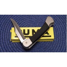 Puma Germany Stainless 260 Black Folding Lockback Knife - NIB c.1990 Puma Germany Stainless 260 Black Folding Lockback Knife - NIB c.1990