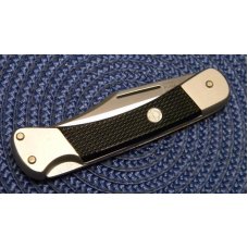 Puma Germany Stainless 260 Black Folding Lockback Knife - NIB c.1990 Puma Germany Stainless 260 Black Folding Lockback Knife - NIB c.1990
