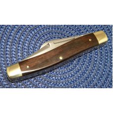 Frontier Double Eagle Imperial Stainless USA 4435 Wood Stockman Knife - NIB
