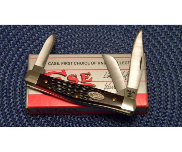 Case XX SS USA 1 Dot (1989) Delrin 6344 Stockman Knife