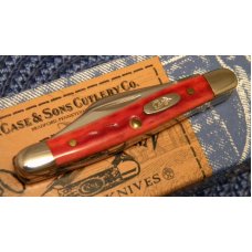 Case XX USA 2007 Pocket Worn Old Red Bone 6327 SS Stockman Knife