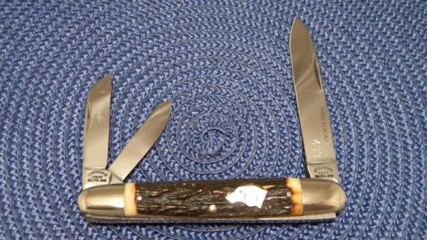 Stidham's Knives (Kissing Crane) Germany Stag Bird Dog Anglo Saxon Whittler Knife