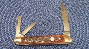 Bowen Stainless 333 440C Bone Whittler Knife